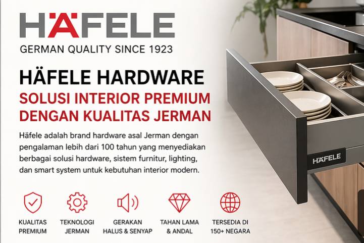 Brand Hafele dari Jerman