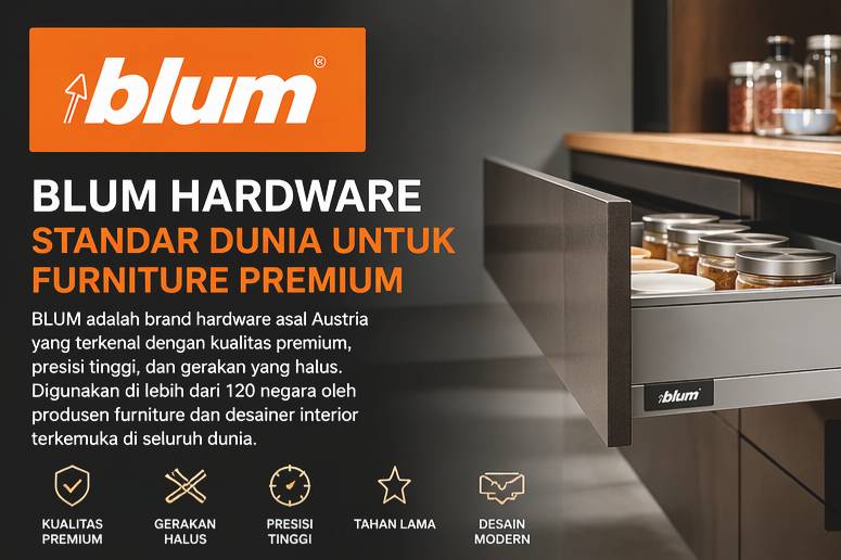 Blum adalah Brand Hardware Tertinggi